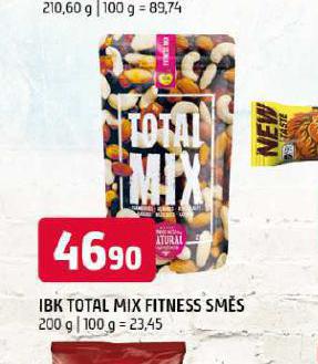 IBK TOTAL MIX FITNESS SMS