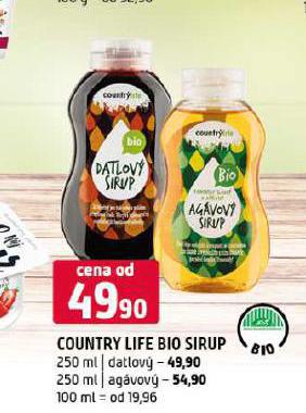 COUNTRY LIFE BIO AGVOV SIRUP