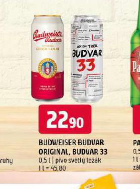 PIVO BUDVAR 33