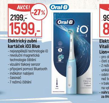 ORAL-B ELEKTRICK ZUBN KARTEK