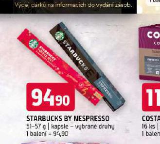 STARBUCKS KVOV KAPSLE