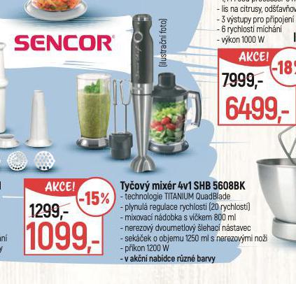 TYOV MIXER SENCOR