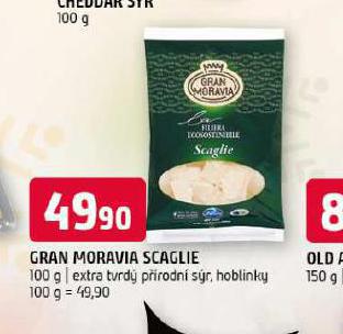 GRAN MORAVIA SCAGLIE