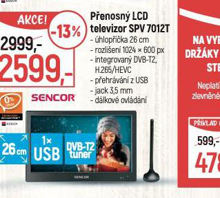 PENOSN LCD TELEVIZOR SENCOR 26 CM