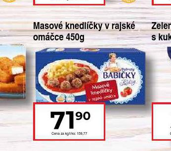 MASOV KNEDLKY V RAJSK OMCE