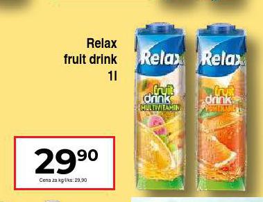 RELAX FRUIT DRINK