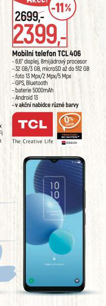 MOBINL TELEFON TCL 406