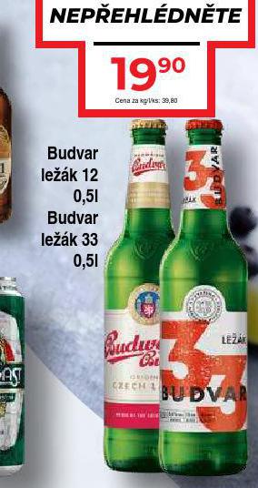 PIVO BUDWEISER BUDVAR