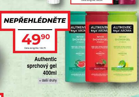 AUTHENTIC SPRCHOV GEL