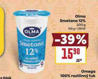 OLMA SMETANA 12%