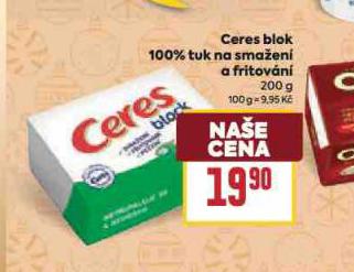 CERES BLOK 100% TUK