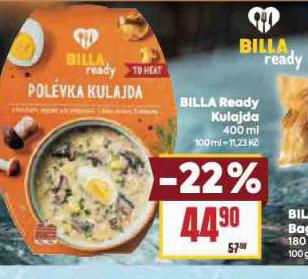 BILLA READY KULAJDA