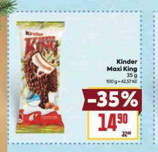 KINDER MAXI KING