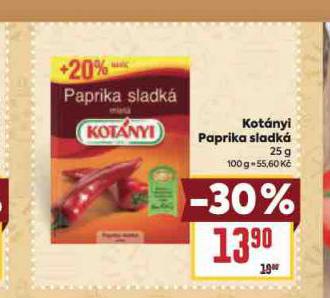 KOTNYI PAPRIKA SLADK