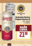 PIVO BUDWEISER BUDVAR ORIGINAL