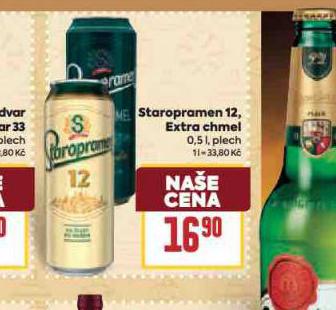 PIVO STAROPRAMEN 12