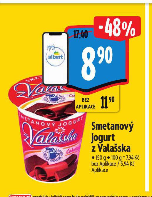 SMETANOV JOGURT Z VALASKA