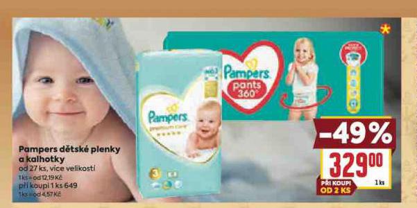 PAMPERS DTSK PLENKY