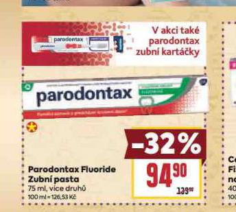 PARODONTAX FLUORIDE ZUBN PASTA