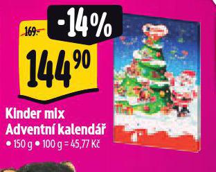 KINDER MIX ADVENTN KALEND