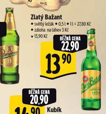 PIVO ZLAT BAANT