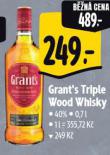 GRANT'S TRIPLE WOOD WHISKY