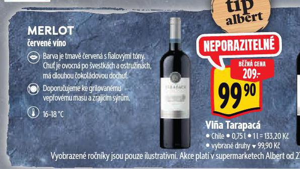 VINA TARAPAC MERLOT