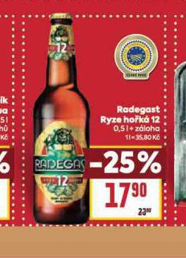 PIVO RADEGAST RYZE HOK 12