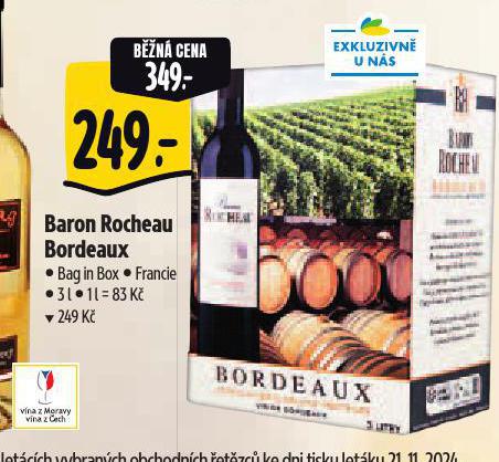 BARON ROCHEAU BORDEAUX