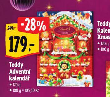 TEDDY ADVENTN KALEND