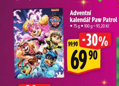 ADVENTN KALEND PAW PATROL