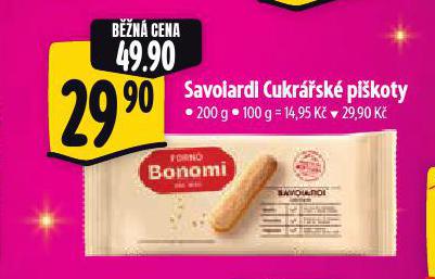 SAVOIARDI CUKRSK PIKOTY