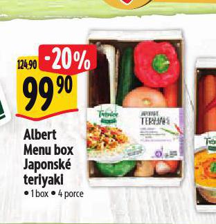 MENU BOX JAPONSK TERIYAKI