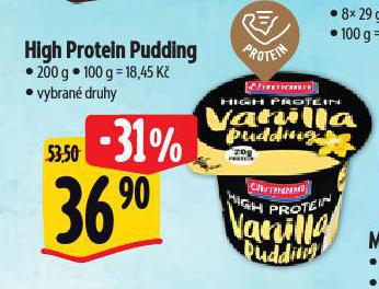 HIGH PROTEIN PUDDING