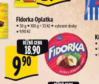 FIDORKA OPLATKA