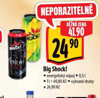 BIG SHOCK! ENERGETICK NPOJ