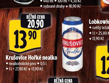 PIVO KRUOVICE NEALKO