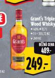 GRANT'S TRIPLE WOOD WHISKY