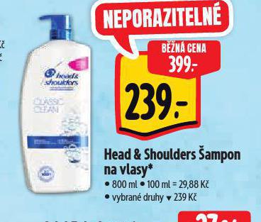 HEAD & SHOULDERS AMPON NA VLASY