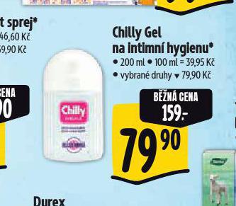 CHILLY GEL PRO INTIMN HYGIENU