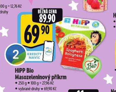 HIPP BIO MASOZELENINOV PKRM