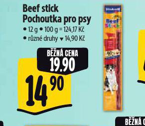 BEEF STICK POCHOUTKY PRO PSY