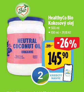 HEALTHYCO BIO KOKOSOV OLEJ