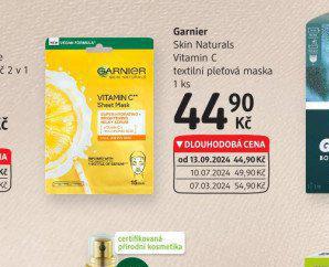 GARNIER TEXTILN PLEOV MASKA