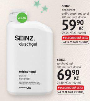 SEINZ SPRCHOV GEL