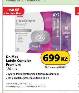 DR. MAX LUTEIN COMPLEX PREMIUM