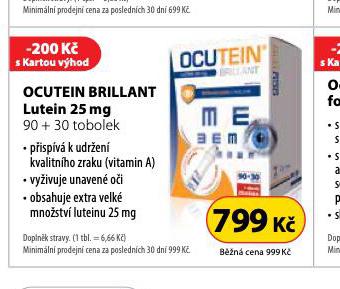 OCUTEIN BRILLANT LUTEIN