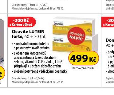 OCUVITE LUTEIN FORTE