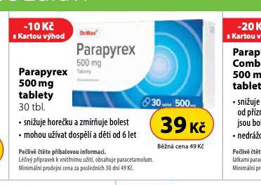 PARAPYREX TABLETY