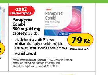 PARAMYREX COMBI TABLETY